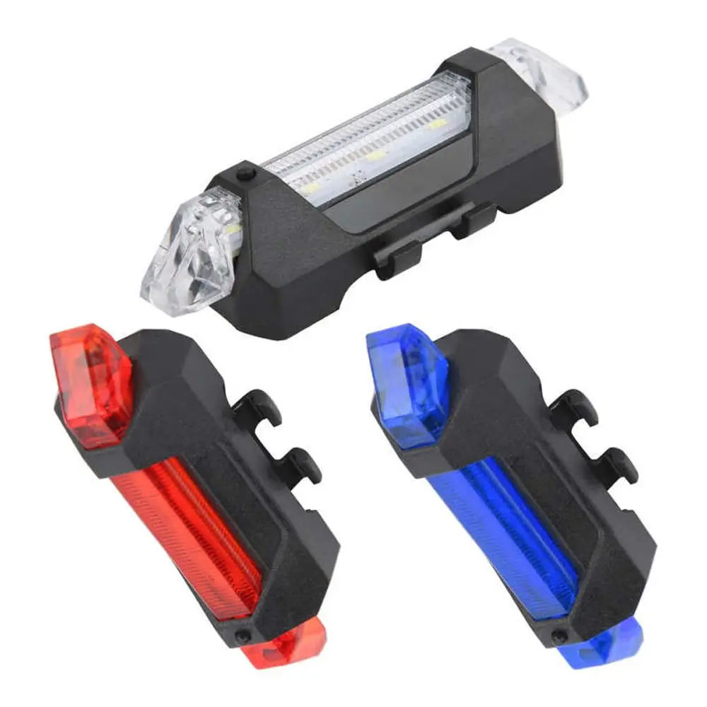 Luz trasera delantera para bicicleta, accesorios para ciclismo, luz trasera para bicicleta, luces para bicicleta con carga USB, luces traseras para bicicleta