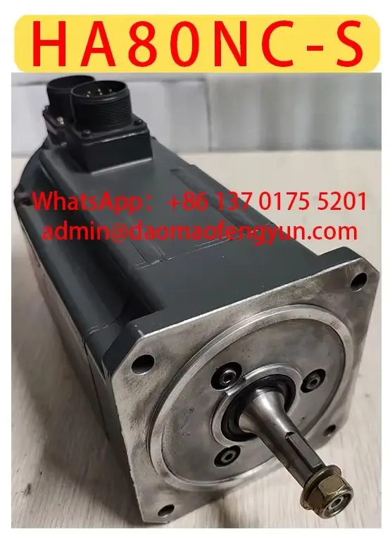Original Genuine，HA80NC-S Used Taper axis Servomotor，HA80NC S，Fast shipping