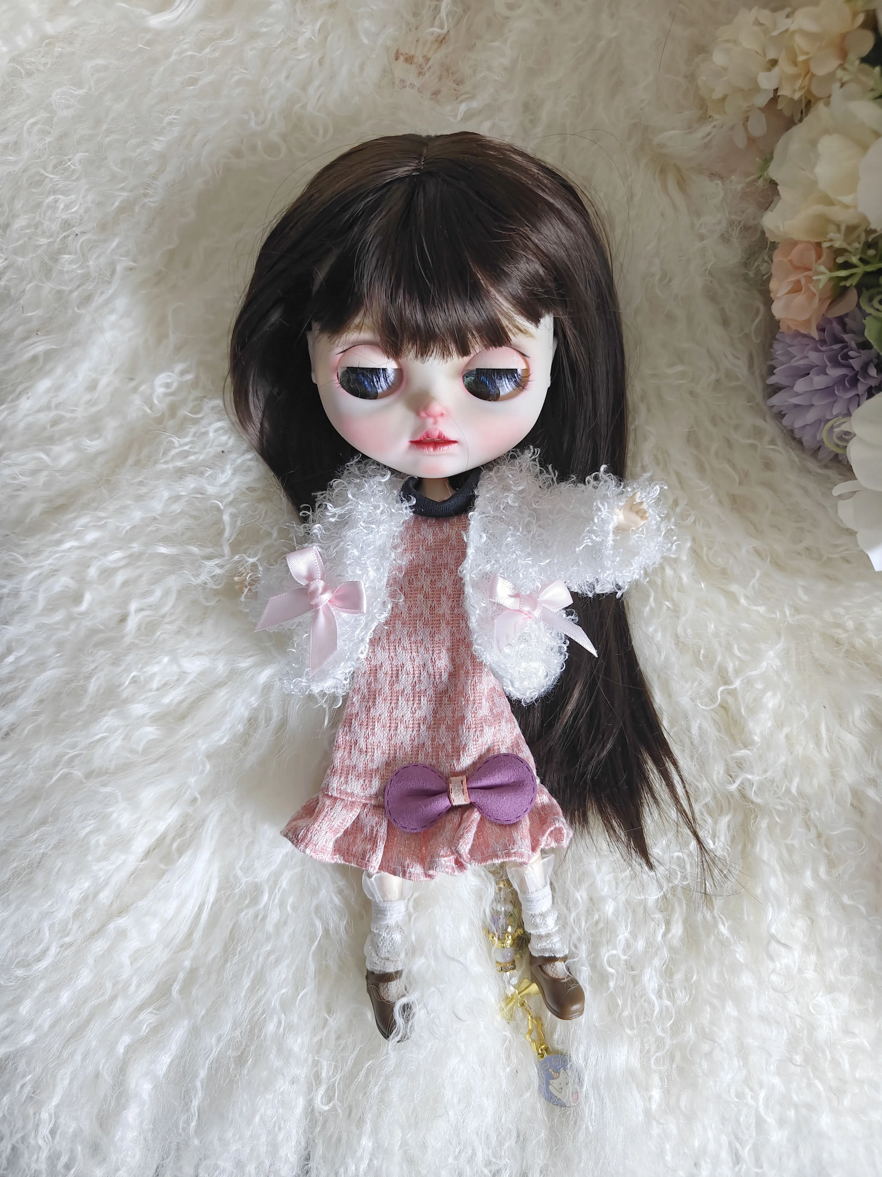 

Повседневная Одежда для куклы blythe kawaii модная юбка ручной работы для Ymy Licca Azones Ob24 Ob22 кукла экшн-фигурки аксессуары