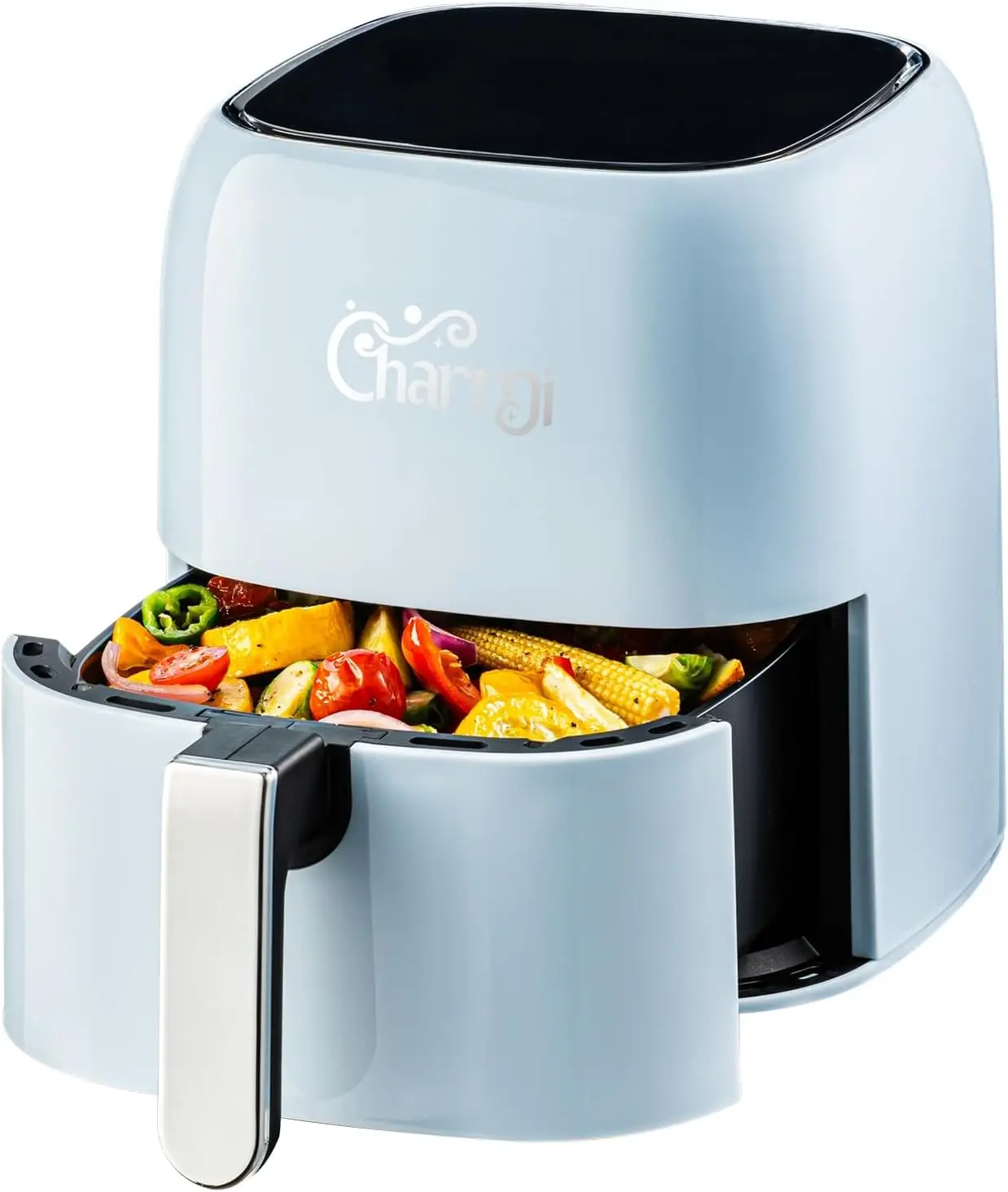 

5QT Air Fryer – Beautiful Retro Design, Stylish Countertop Look, Safe Auto Shutoff, Digital Touchscreen, 8 Cooking Presets