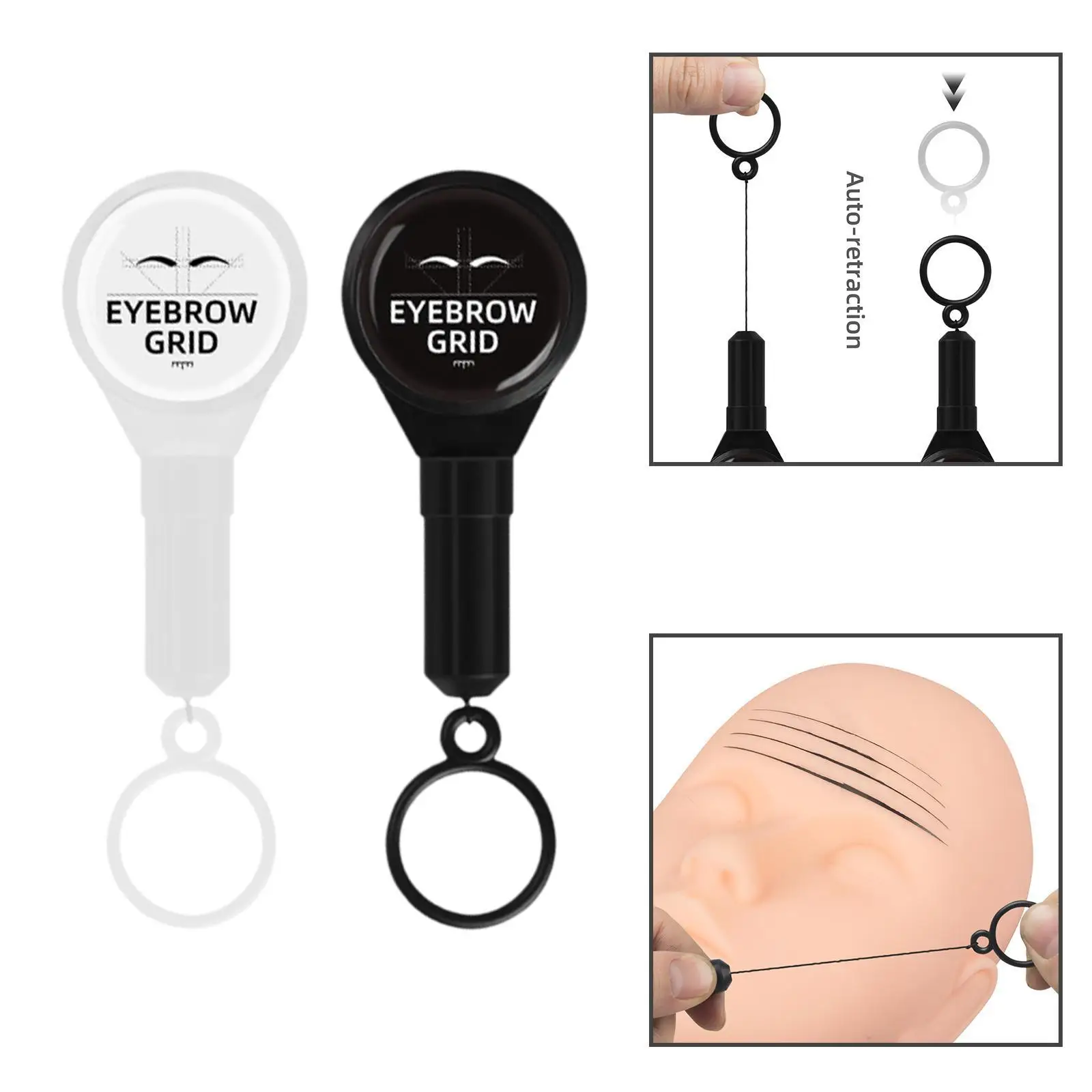 สายแผนที่คิ้วแบบใช้ซ้ําได้ Sha Microblading Brow Marker Thread Line