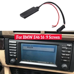 Car Bluetooth Module AUX IN Audio Radio Adapter 3-pin For BMW BM54 E39 E46 E38 E53 X5 AUTO Electronics Cable Accessories
