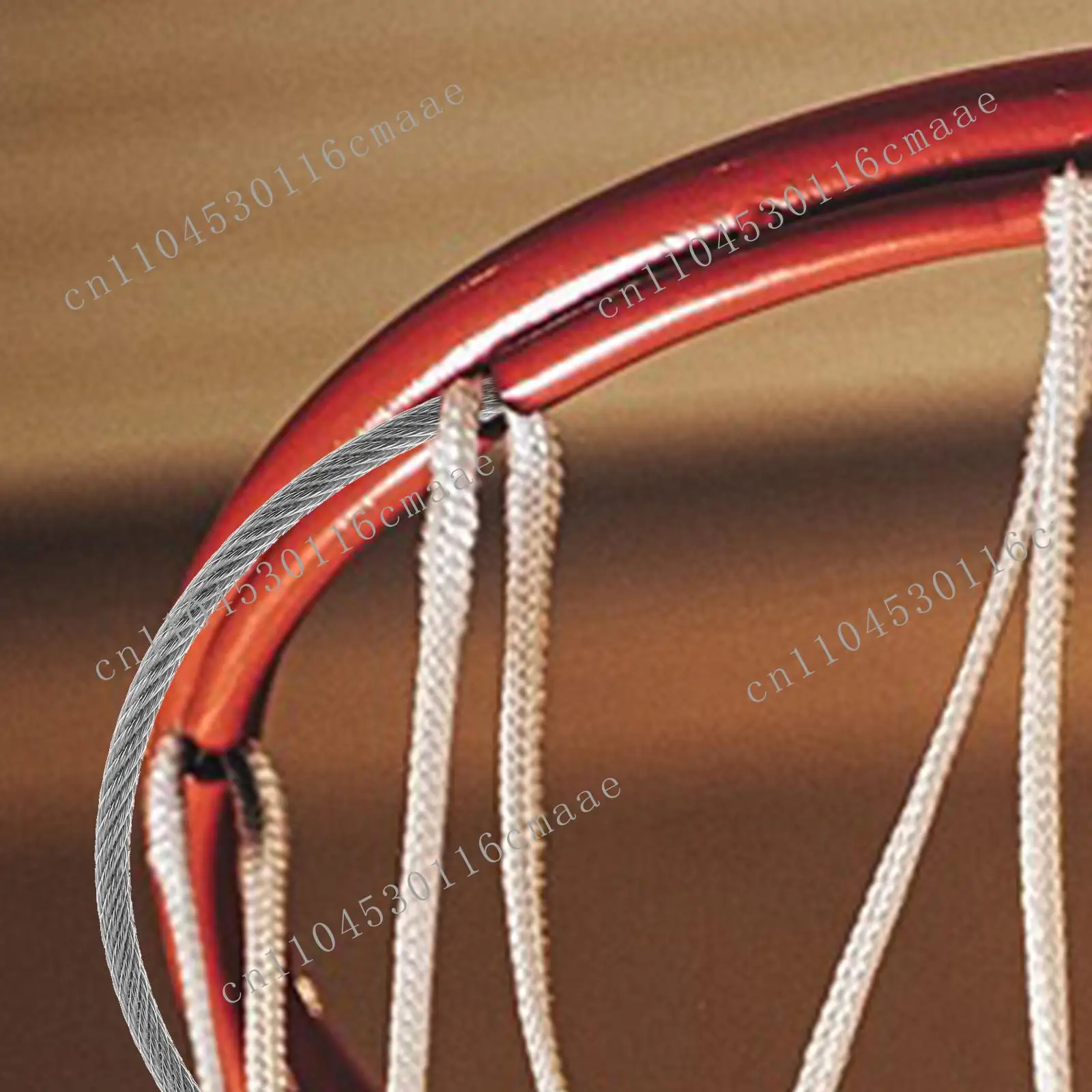 NEW Versatile Basketball Net Stringing Rope Silver Cord for Hoop Upgrade Strong Quick Install Basketball Hoop