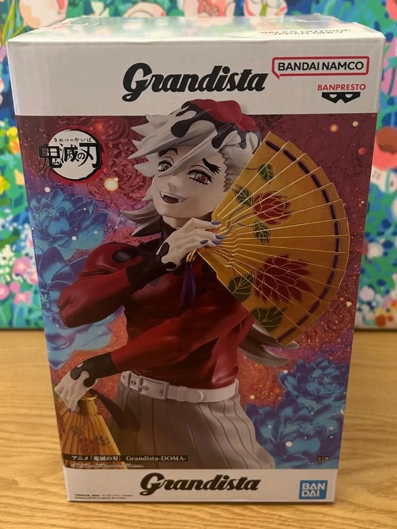 

Bandai Demon Slayer Animated Version Douma Genuine Anime Action Figure Peripheral 25cm Model Ornaments Collector'S Gifts