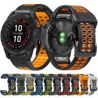 For Garmin Fenix 7X 7 6 6X Pro 5 5X Plus Quickfit Strap Watchband Tactix Delta Enduro 2 Descent MK1 MK2 MK2i Bracelet Wristband