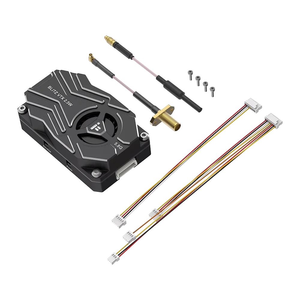 iFlight BLITZ Whoop 5.8G 2.5W VTX PIT/25mW/400mW/1000mW/2500mW MMCX 25.5x25.5mm Mounting for FPV Long Range Racing