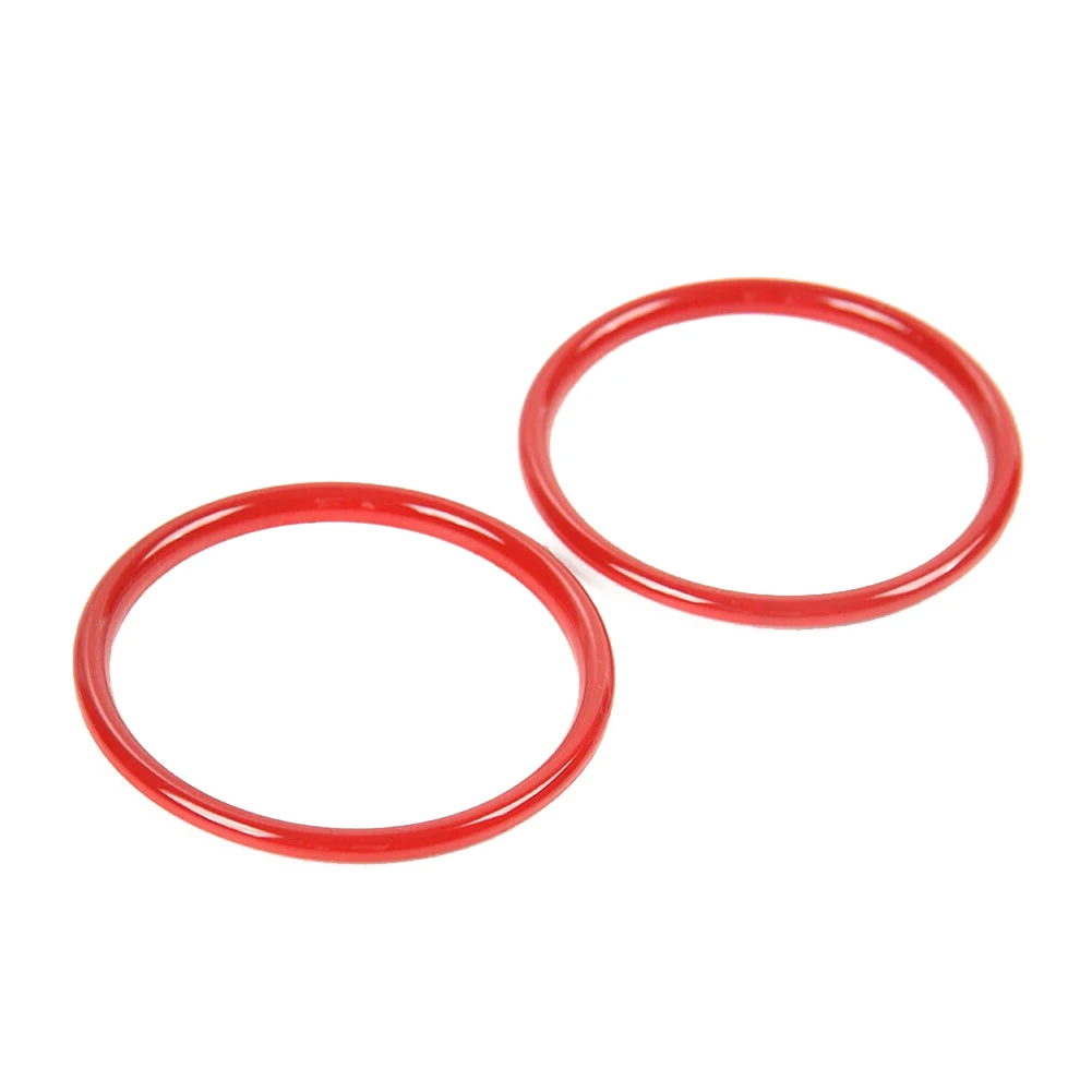 2 Piece Door Side Speaker Ring Trim Bezels Designed for Ford For Mustang 2015 Through 2022 Interior Panel Decoration
