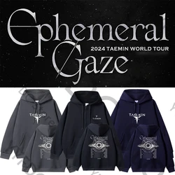 SHINee Taemin Ephemeral Gaze Concert Hoodies Women Men Kpop Autumn Oversized Sweatshirt Korean Streetwear Trend Hip Hop Hoodie