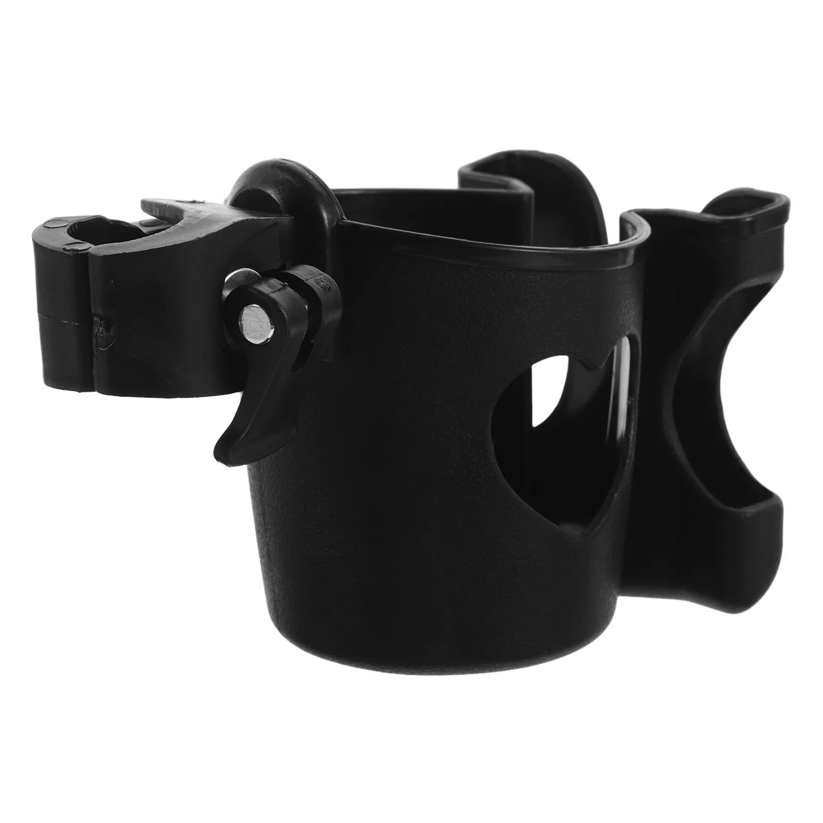 Bicycle Water Bottle Holder with Phone Mount for Stroller Wheelchair Walker Golf Cart Camper Universal Multi Use Drink Holder