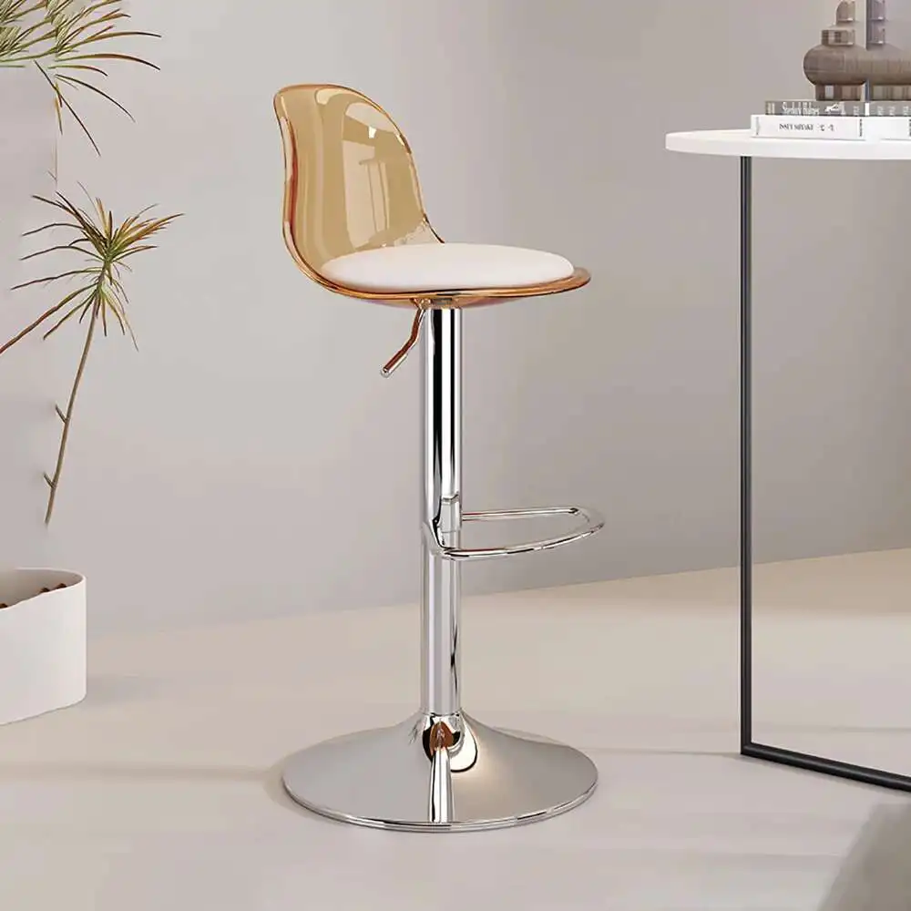 ارتفاع قابل للتعديل المطبخ كرسي طويل الساق تصميم مريح الحديثة الجمال كرسي طويل الساق العصرية غرفة المعيشة موبوريتس دي بار أثاث المنزل