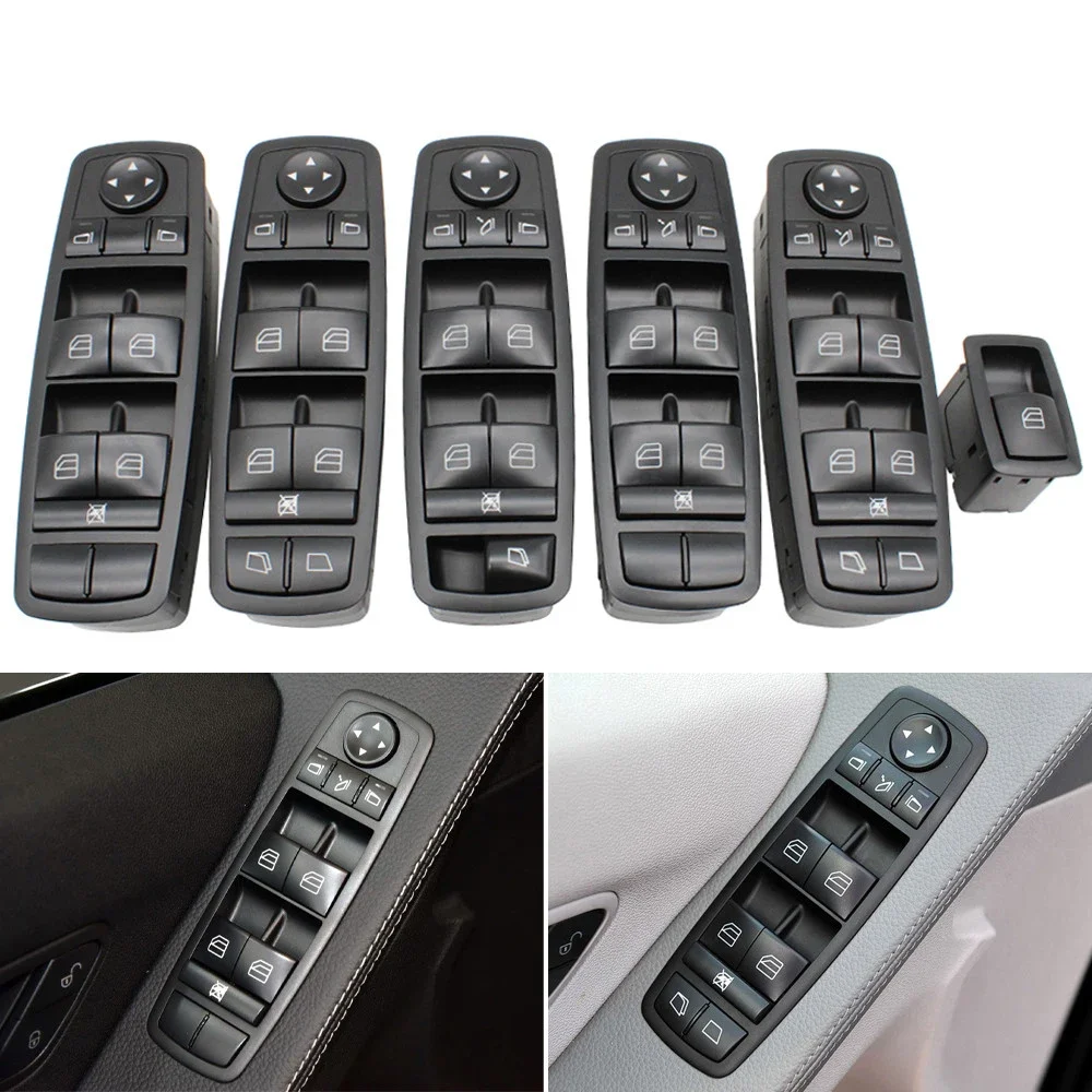 

Car Window Lift Control Switch For Mercedes Benz ML GLR Class W164 W251 2518300590 2518300290 2518300090 2518300190