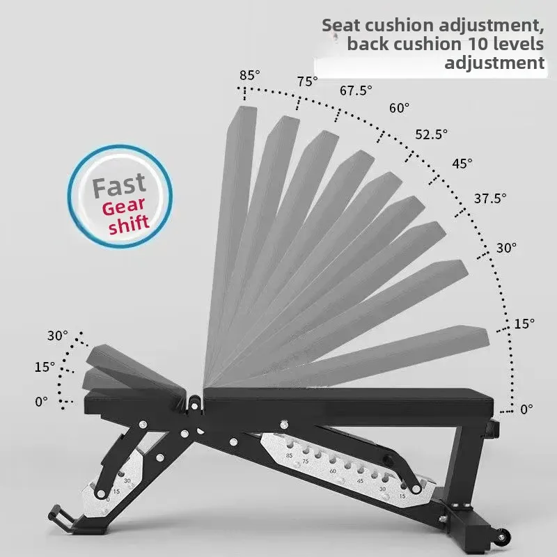 Panca regolabile per casa da uomo con bilanciere multifunzionale per palestra commerciale di livello professionale per panca monopezzo1