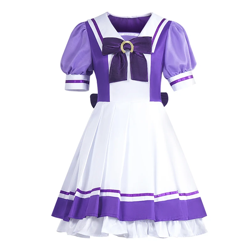 Uma Musume Pretty Derby Tracen Academy Uniform Sailor Dress Special Week Silence Suzuka Tokai Teio Maruzensky Cosplay Costume view 4