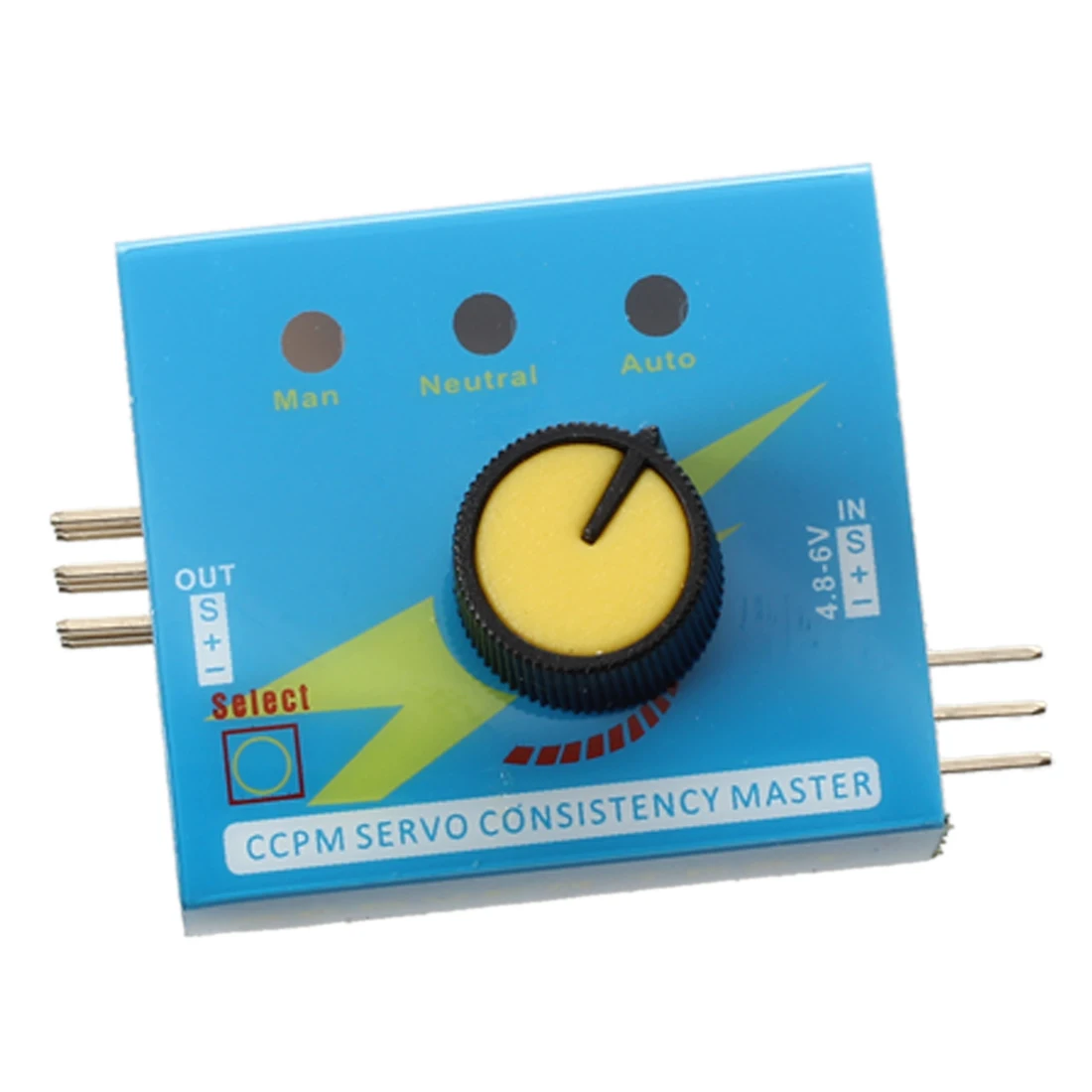 Comprobador de Servo CCPM, comprobador Maestro de consistencia, 3 CANALES, 4,8-6V