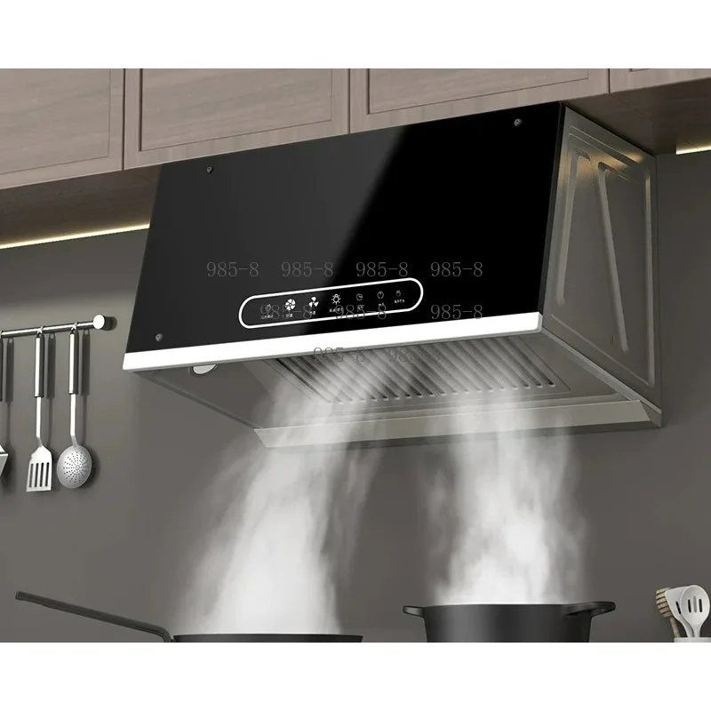 Wall-mounted Household Small Kitchen Range Hood, Chinese Top Suction Oil Fume Remover