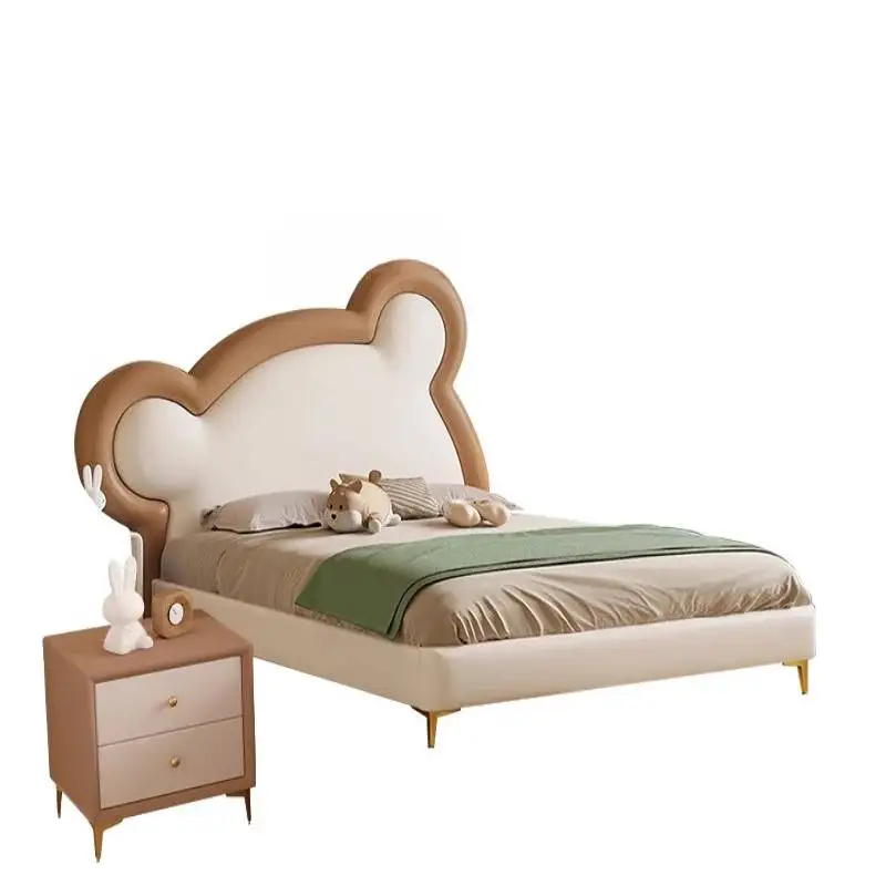 سلامة الديكور سرير أطفال أوروبا رخيصة بسيطة التصميم الحديث سرير أطفال واحد مخصص خشبية Lettino لكل أثاث بامبيني المنزل #6