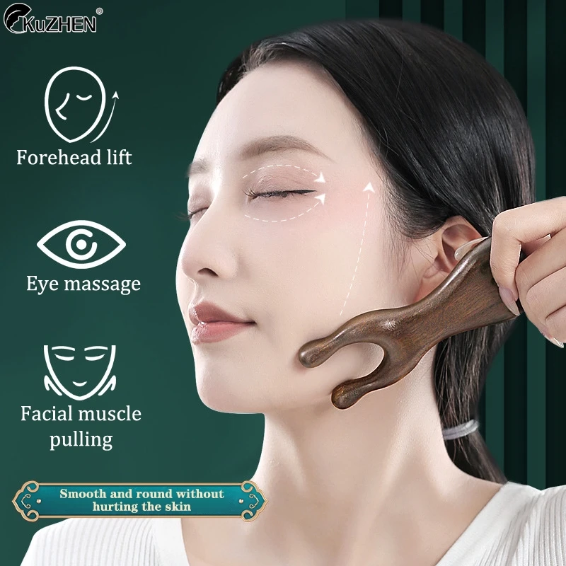 Five Claw Massage Comb Head Face Nose Eye Shoulder Neck Scraping Comb Meridian Acupoint Massage Tool Therapy Blood Circulation