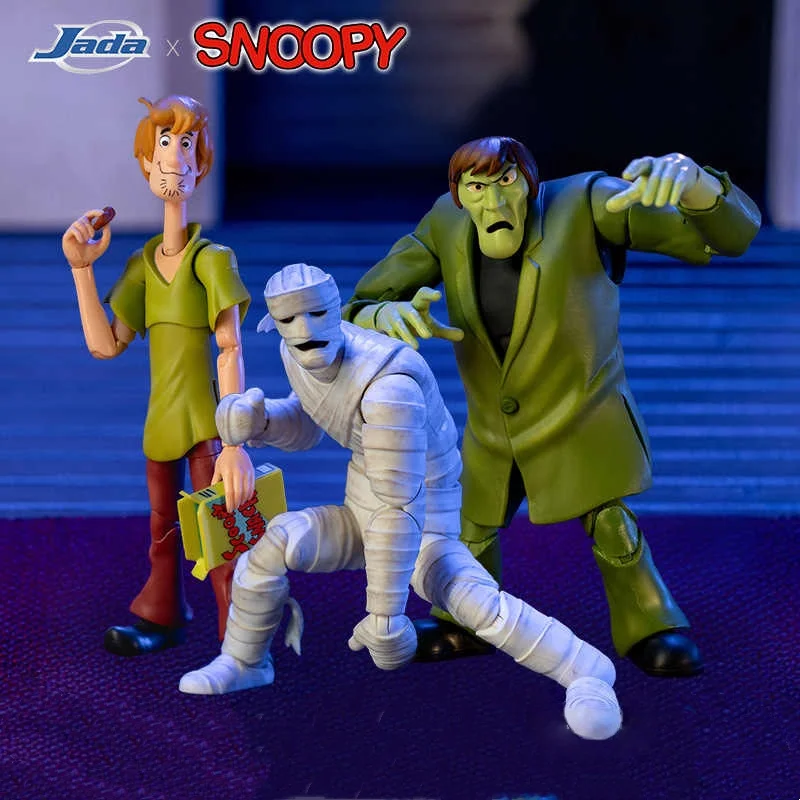 

Pre-Sale 1/12 Scale Jada Toys Scooby-Doo Snopy Sandy Cheeks Stalker Ankha Mummy Articulated Action Figure Collectible Model Toy