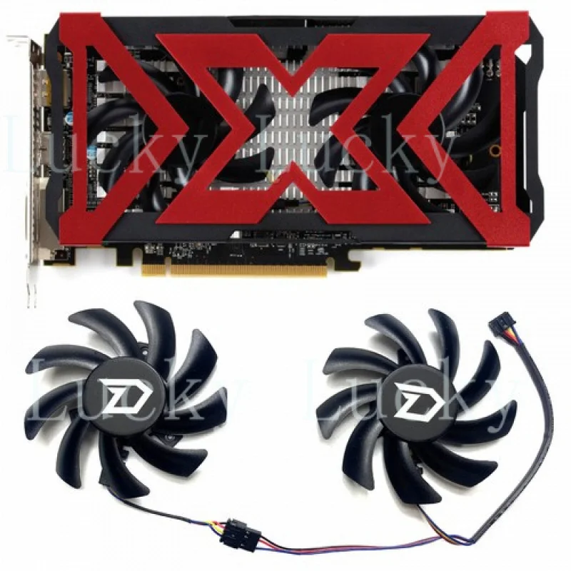 f  Graphics Card Cooling Fan Graphics Card for DATALAND RX460 4GB X-Serial