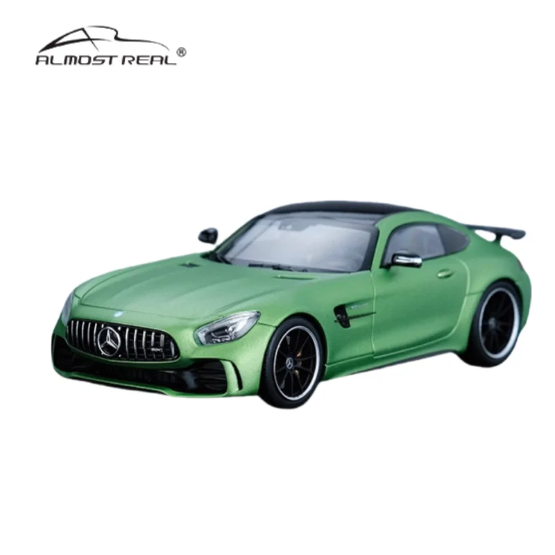 

Модель Mercedes-Benz AMG-GTR «Зеленый дьявол» из сплава 1/43, детская коллекция декоративных игрушек, праздничные подарки для детей.