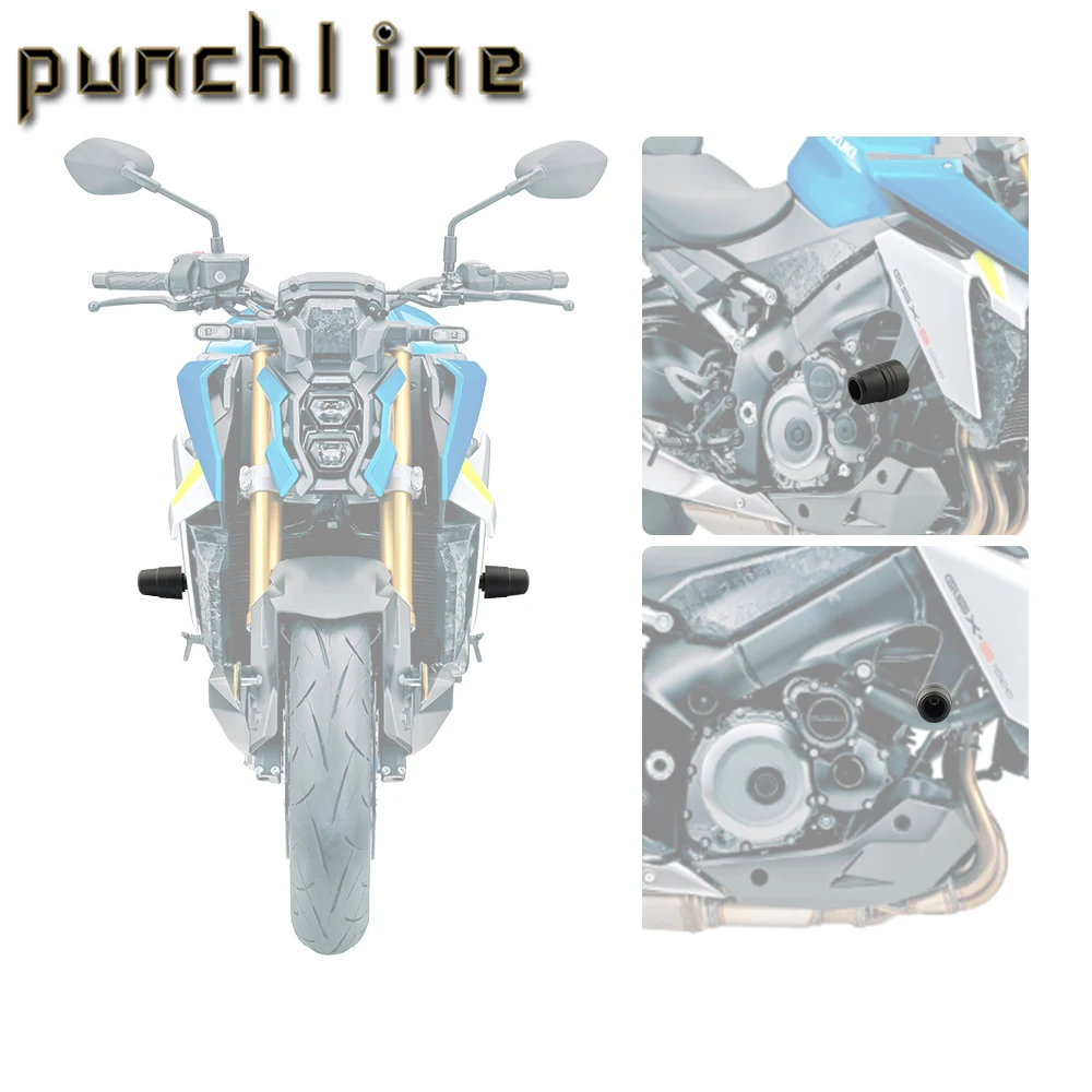 Falling Frame Proteção, Slider Guard, Bater Pad Protector, GB350, GB350S, CB350, CB350RS, CL300, CL500, CB750, HORNET, XL750