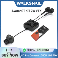 Walksnail Avatar GT KIT 2W VTX Dual Antennas 5.8G HD Transmission Avatar HD Pro Camera 1080P 160 FOV for FPV Drones DIY Parts