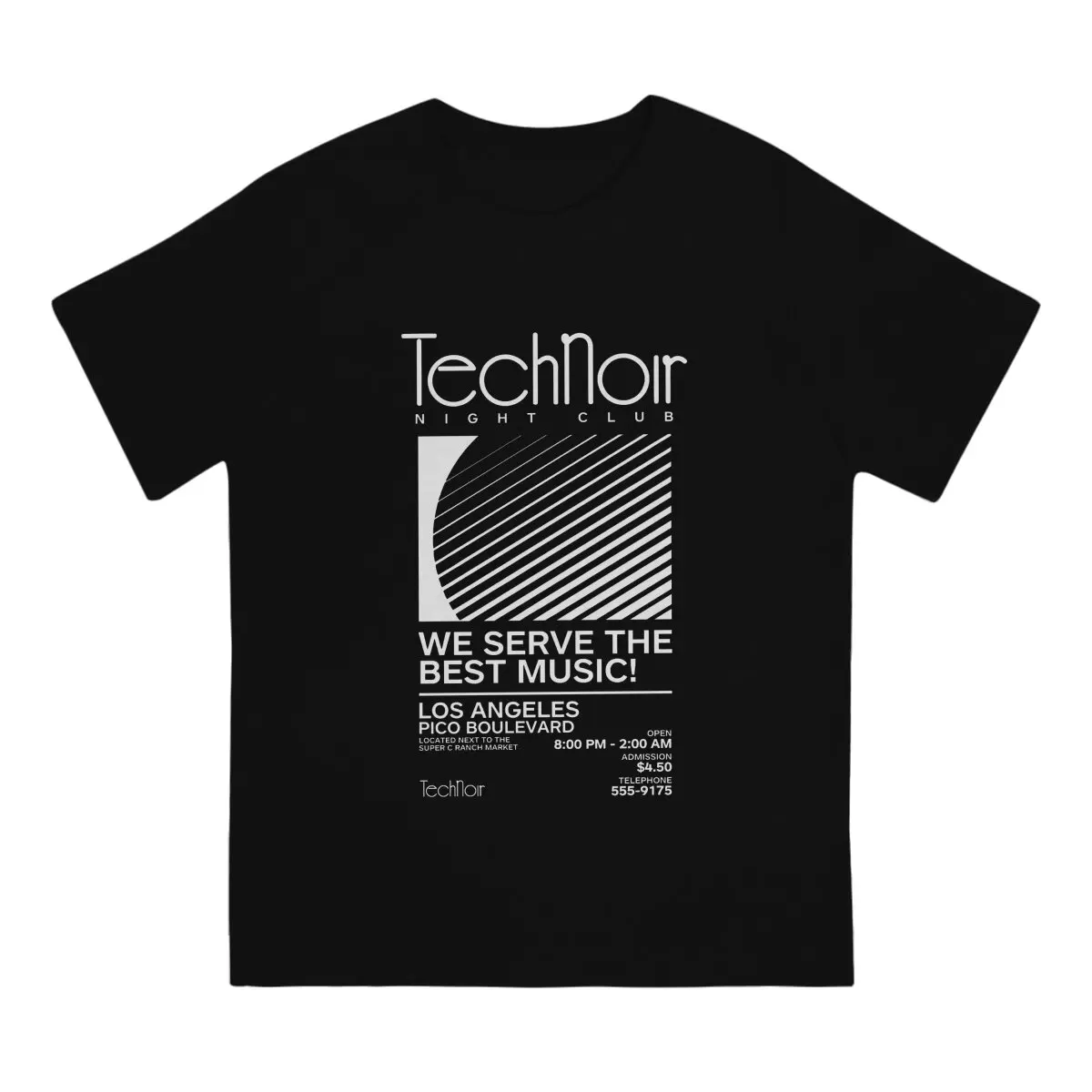 The Terminator TechNoir Tshirt Homme Men's Streetwear Blusas T Shirt For Men