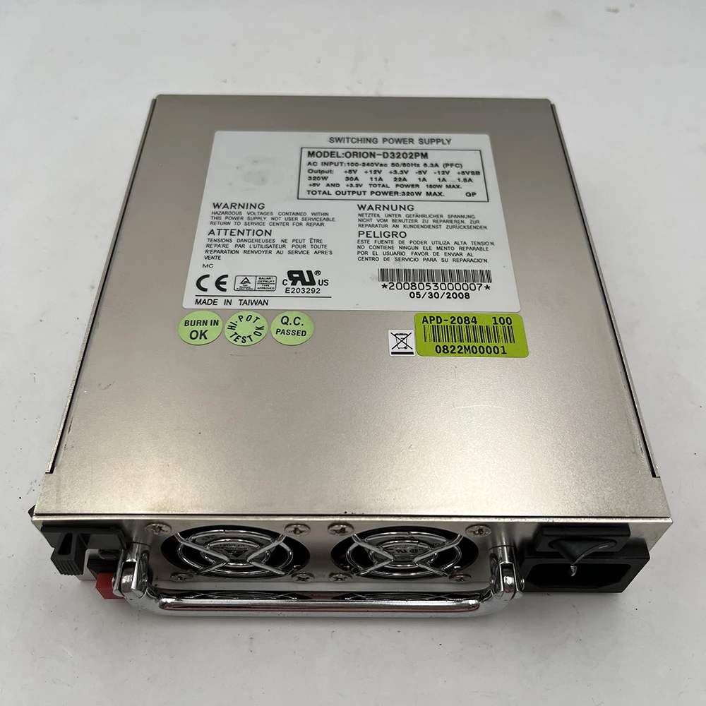 320W For Server Switching Power Supply ORION-D3202PM Original Perfect Test