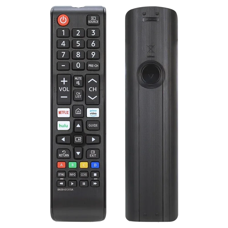 BN59‑01199F Replacement TV Remote Control For Samsung Smart TV With Netflix Hulu Hot Keys No Battery