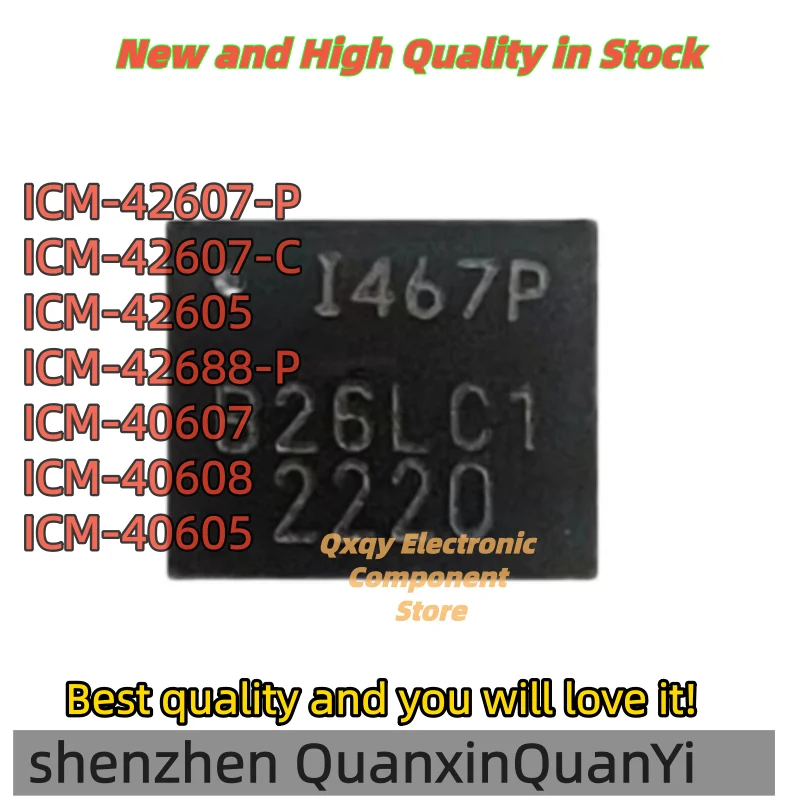 1pcs new ICM-42607-P I467P ICM-42607-C I426C ICM-42605 I4265 ICM-42688-P I428P ICM-40607 I4607 ICM-40608 I4608 ICM-40605 I4605