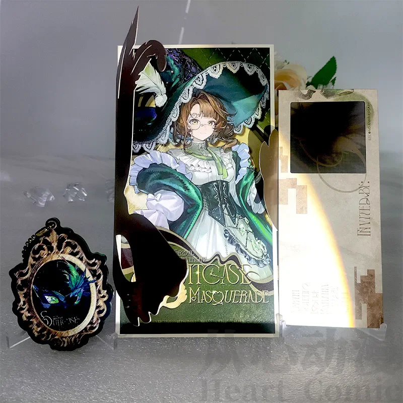 حقيقية أنيمي عكس: 1999 Vertin Aleph Willow Isolde Sonetto تأثيري الكرتون دعوة رسالة مدخل تذكرة قلادة عيد الميلاد #3