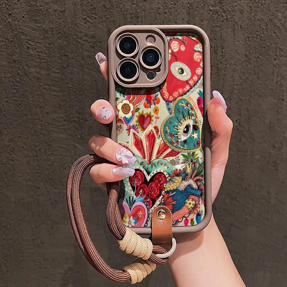 Mexikanische Zollbehörden Handyhülle für Samsung Galaxy S26 S21 S25 S24 S23 S22 Ultra Plus FE Hülle A16 A36 A54 A55 A56 mit Lanyard Funda – Detail 9