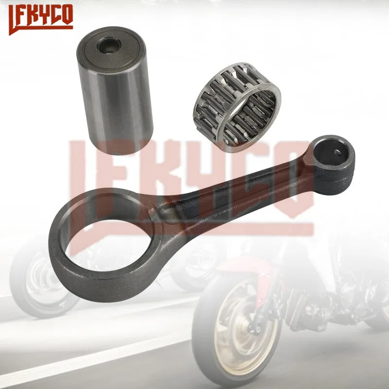 Motorcycle Engine Part Crankshaft Connecting Rod Moto Crank Shaft Conrod for Honda CG125 CG 125 ZJ125 125CC Piston Pin 15mm Type