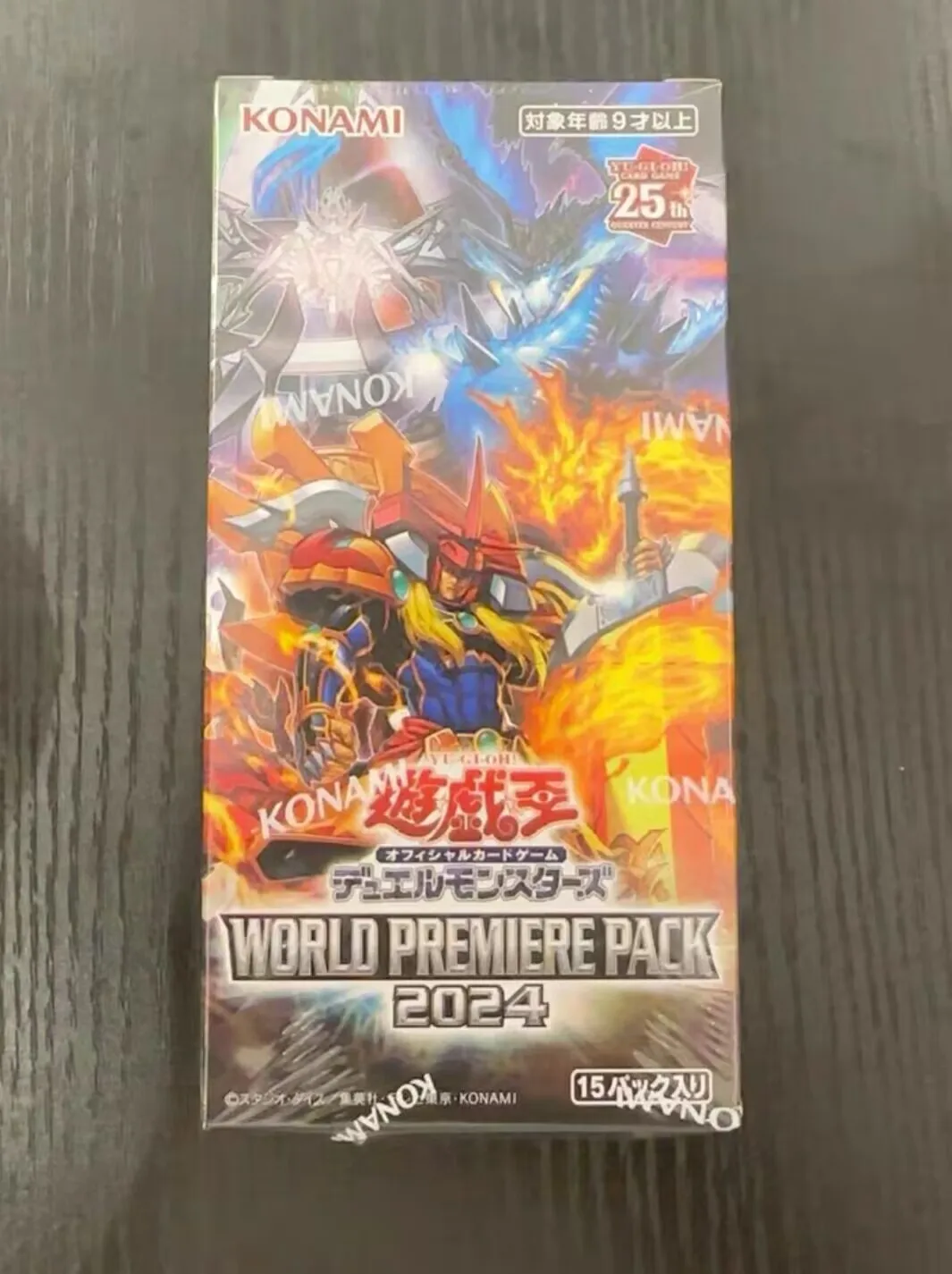 Yu-Gi-Oh KONAMI OCG World Premiere Pack 2024 Ultimate Flame Swordsman Japanese WPP5 Official Collection Sealed Booster Box