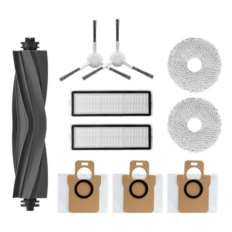 Popular 10 pçs kit de acessórios para dreame bot l10s pro/l10s ultra/w10s pro/s10 plus robô aspirador peças reposição