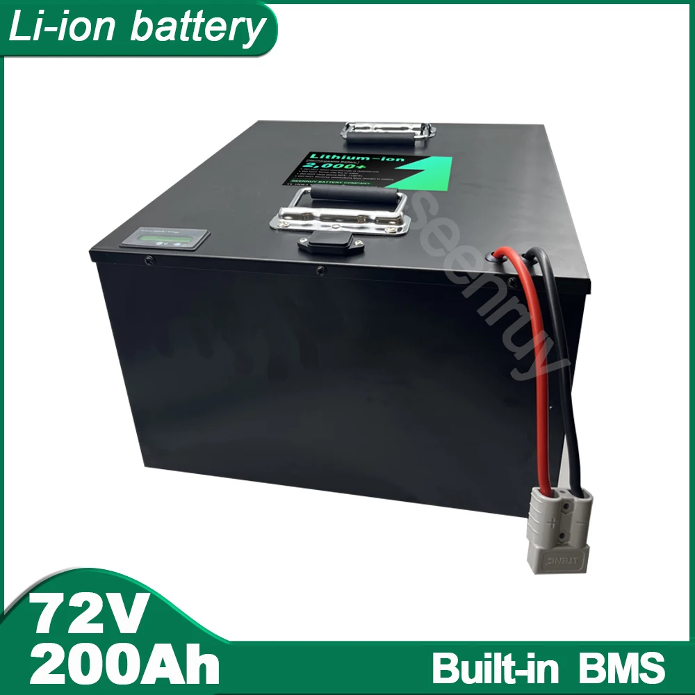 

72V 200AH Li-ion Lithium Polymer Battery Use For 7000W 13KW Forklift Crane Truck Motorcycle Quadricycle Electric Scooter Ebike