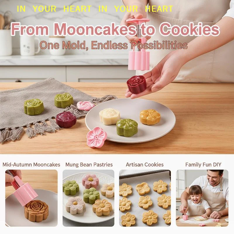 【X】1세트 DIY Mooncake 몰드 플라스틱 핸드 - Kitchen Baking Torch 리뷰 및 가격