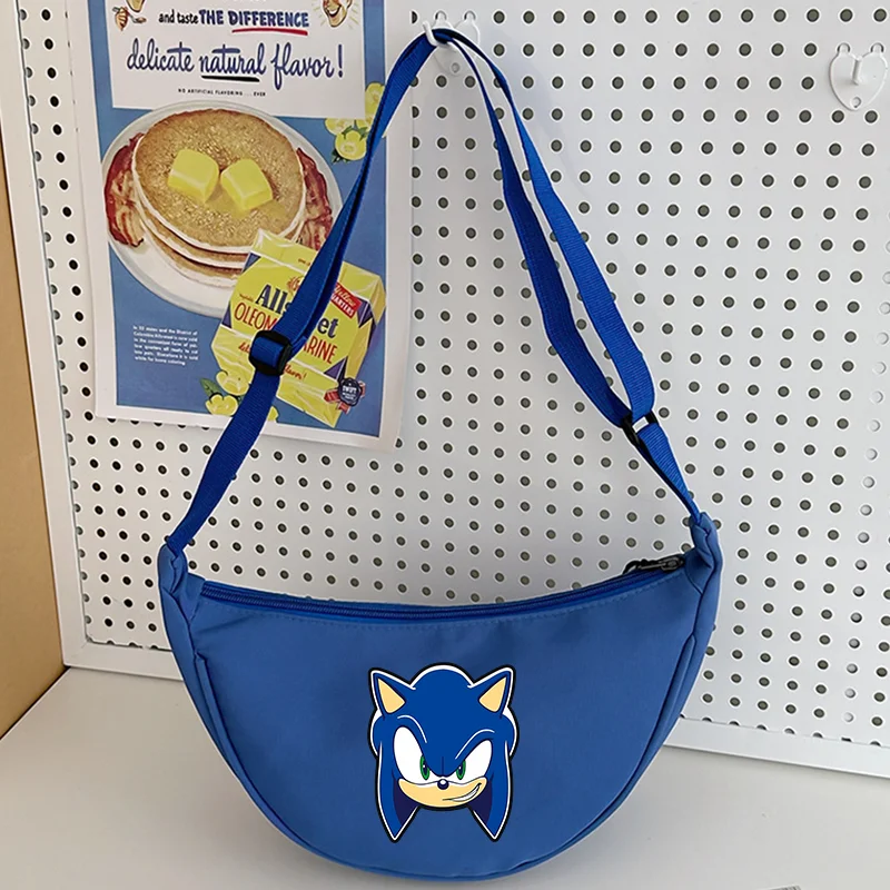 Sonics-Sacs de poitrine de voyage pour enfants, sac banane, sac de taille, sport en plein air, poudres de ceinture, sac à main à bandoulière, cadeaux d'anniversaire pour enfants