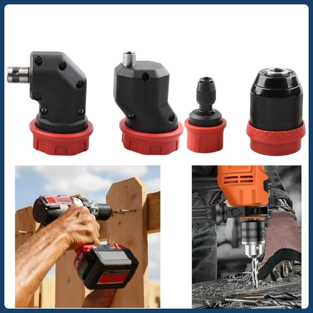 

1PC Electric Drill Conversion Chuck Brushless Rechargeable Electrical Drill Chuck Quick Release Adapter For 6.35mm Hex Shank Bit