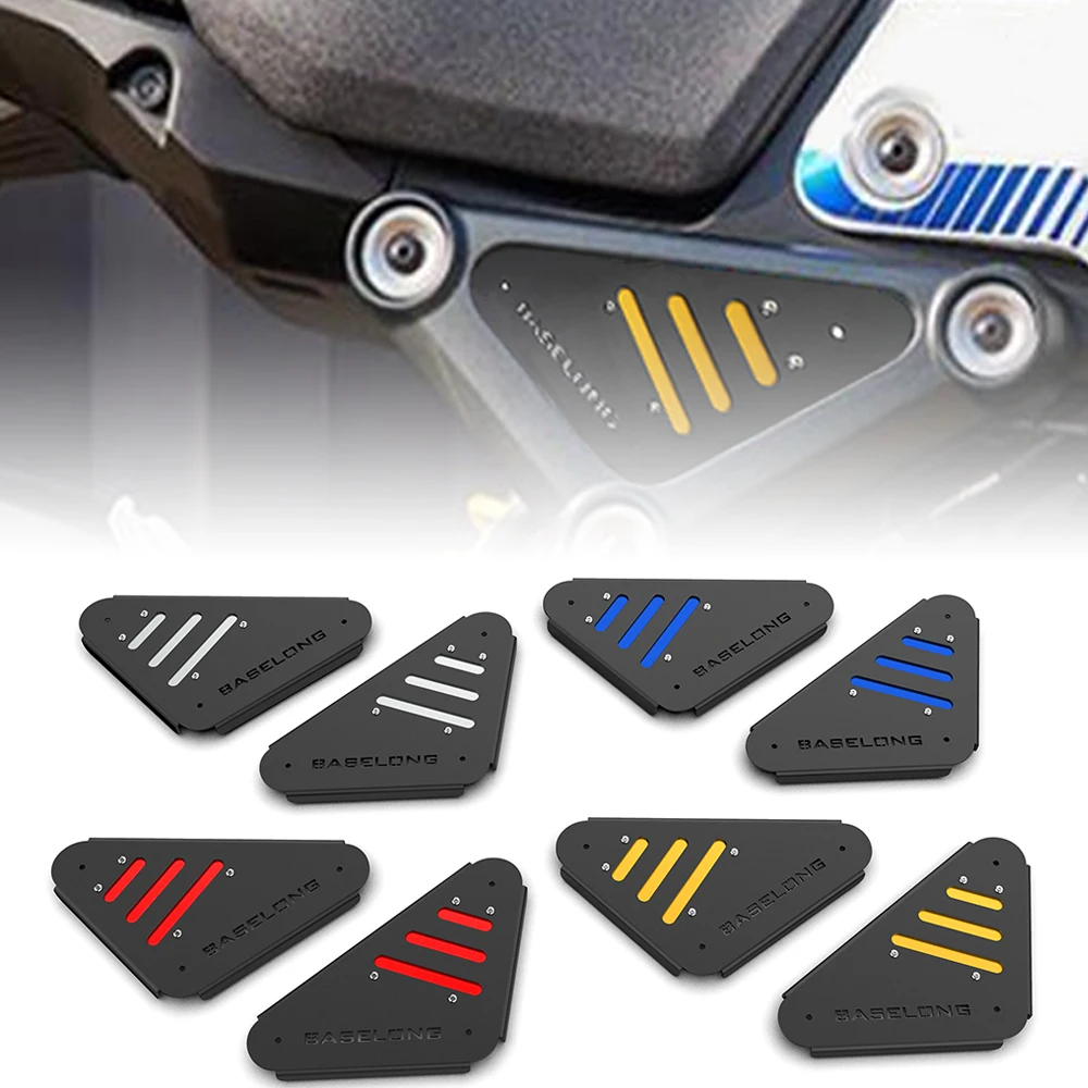 Left & Right Side Frame Guard Protector Panel Cover Set For Honda MSX 125 MSX125 GROM125 GROM 125 JC92 JC 92 2021 2022 2023 2024