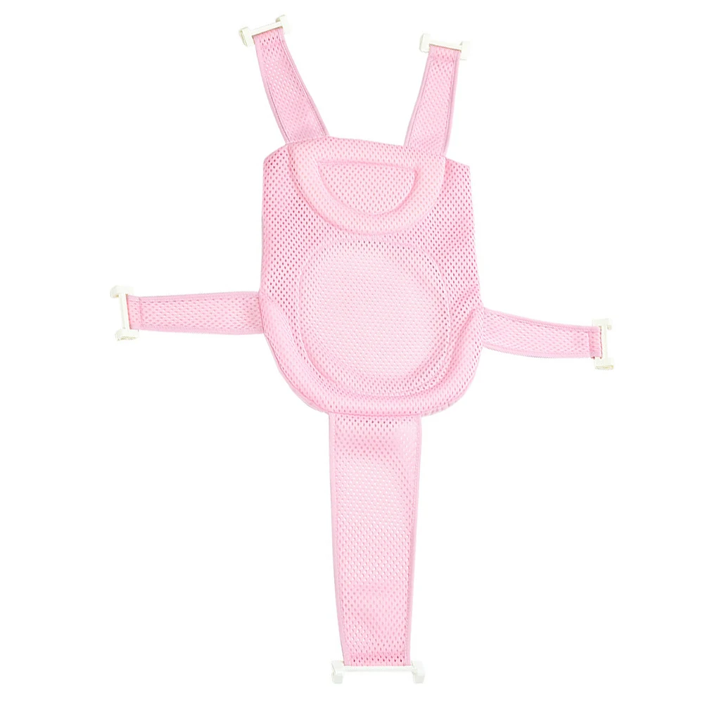 

Baby Bath Support Non Skid Breathable Mesh Infant Shower Thickened Sponge Soft Bath Seat Support Baby Shower Mesh Tub Mat