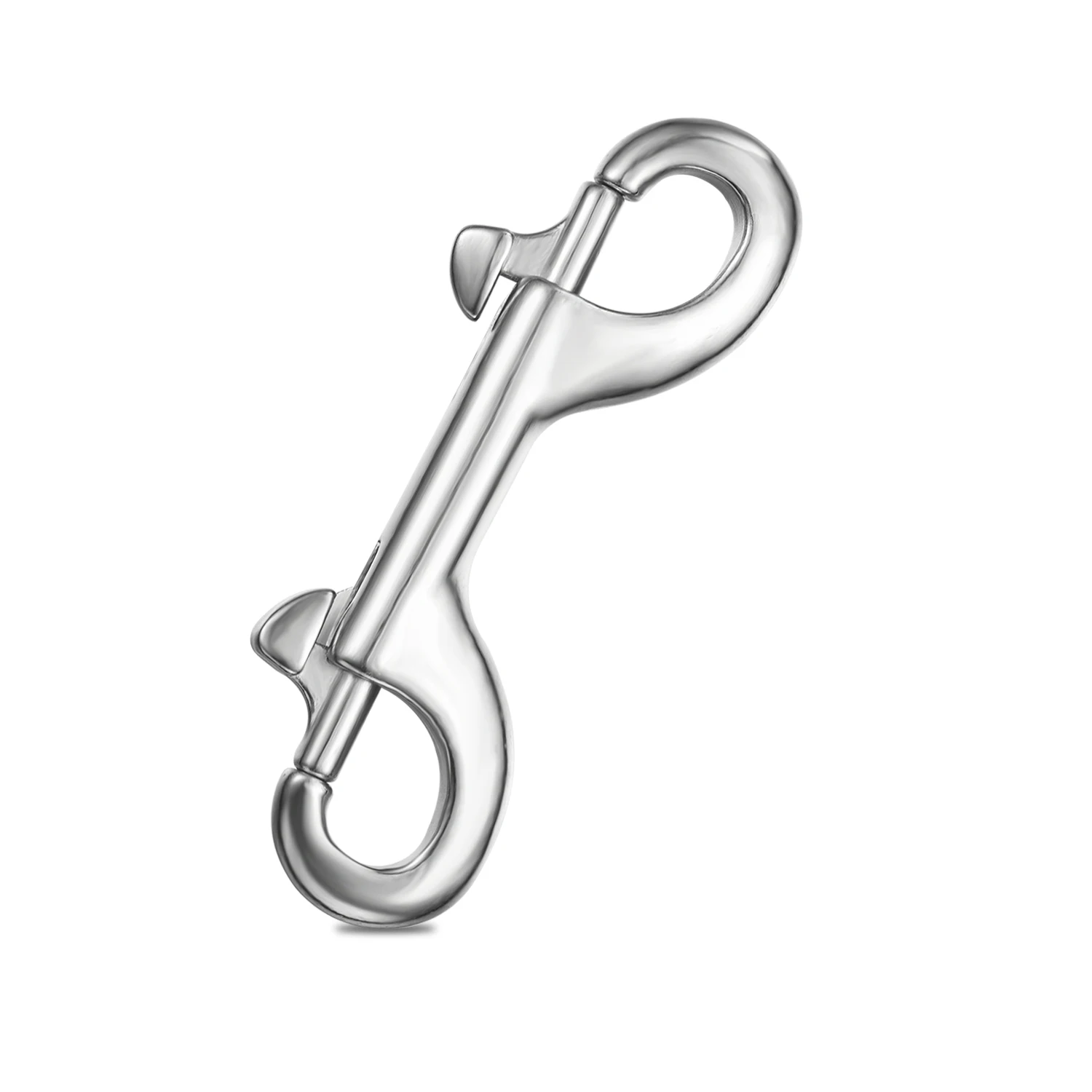 Heavy-Duty Double Ended Bolt Snap Hooks 316 Stainless Steel, Bolt Snaps of Metal (1 or 2 Pcs)