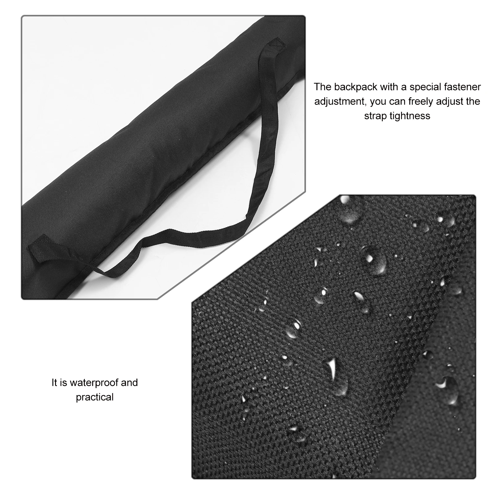 

Premium Waterproof Alpenstocks Bag with Adjustable Strap and Storage Pockets for Hiking Trekking Poles Carrying Convenient