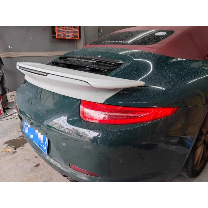 

Задний спойлер Неокрашенное хвостовое крыло для Porsche 911 991.1 991.2 Turbo S 2012-2015, модифицированные автомобильные аксессуары