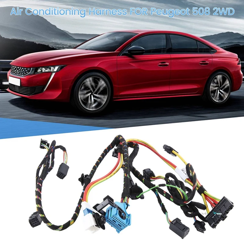 1 Piece 6436P0 Car Air Conditioning Harness Evaporation Box Harness Replacement Parts For Peugeot 508 2WD