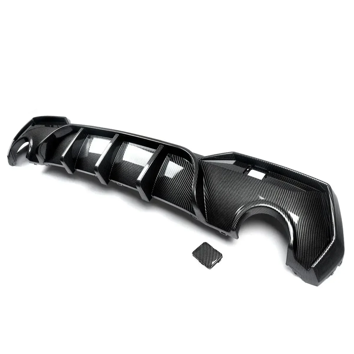 430i M440i 420i لسيارات BMW 4 Series G22 G23 M Sport 2020 2021 2022 المصد الخلفي الناشر الشفة الفاصل الكربون نظرة Magickit #6