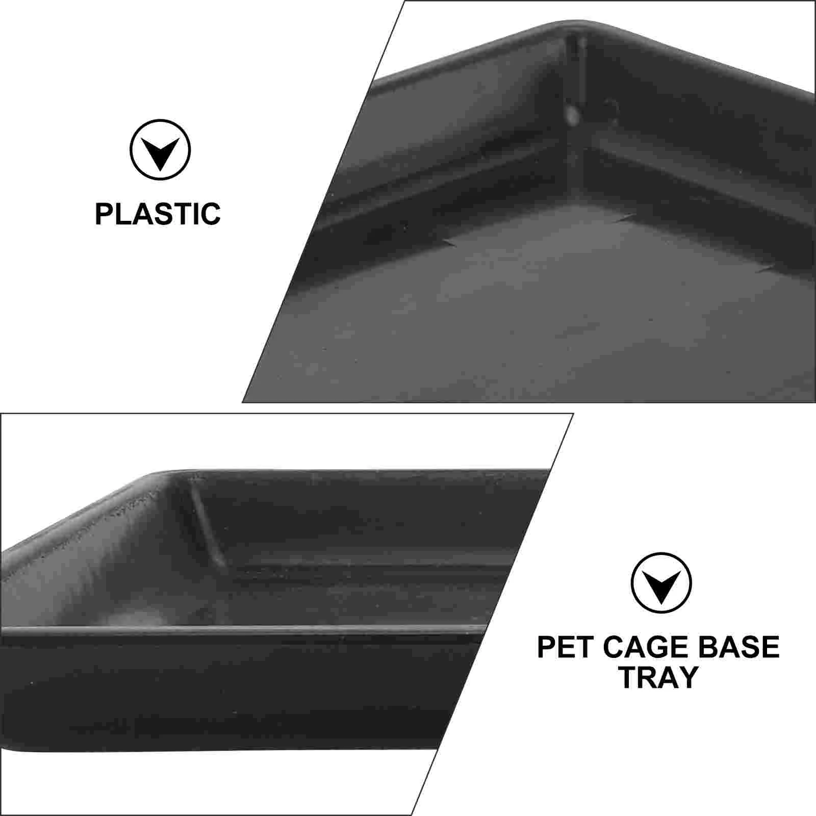 Rabbit Cage Manure Tray Accessory Pet Cleaning Supplies Dog Large Kennel Plastic Bedpan