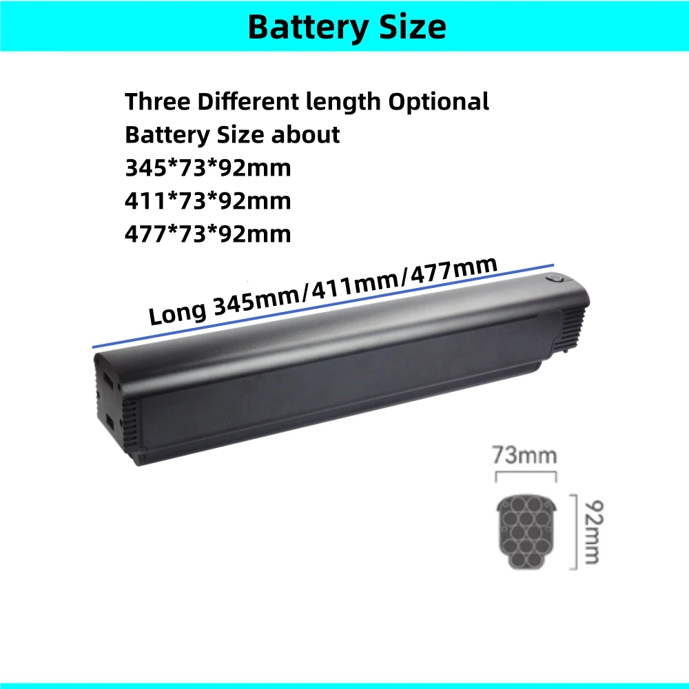 36V 15Ah 18Ah 20Ah 48V 13Ah 15Ah 17Ah Ebike Battery for bafang M200 Accolmile Dolphin Goral Tibetan Antelope Moma E-bike Battery