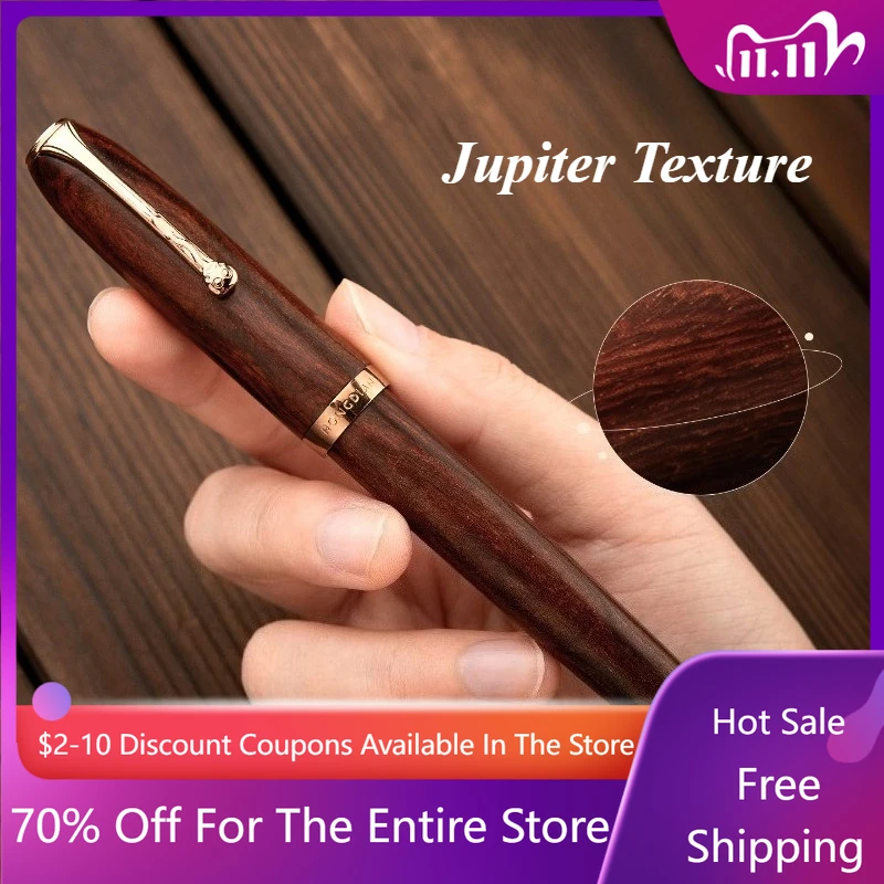 

Новая распродажа Hongdian деревянные перьевые ручки ручной работы с магнитной присоской 0,38EF 0,5F перо высокое эстетическое значение изысканная тренировочная ручка