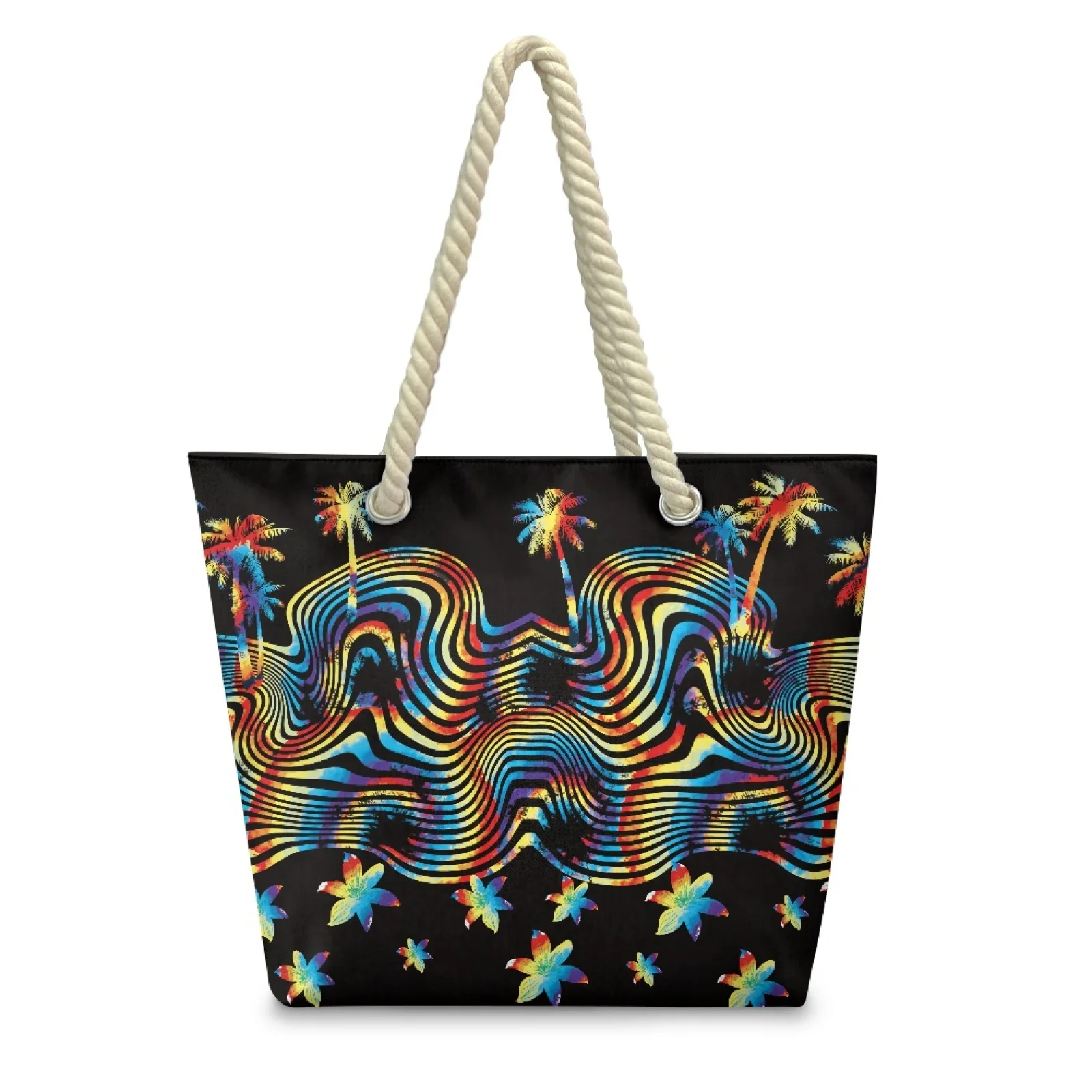 

HYCOOL Female Shoulder Crossbody Bag Beach Style Handbag Women's Shoulder Bag Casual Canvas